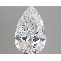 Lab Created 2.22 Carat D-VS1 Pear Shaped Diamond Certified By IGI