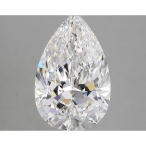 Lab Created 2.21 Carat D-VVS2 Pear Shaped Diamond Lab Created 2.21 Carat D-VVS2 Pear Shaped Diamond