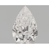 Lab Created 1.54 Carat D-VS1 Pear Shaped Diamond