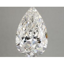 Lab Created 3.86 Carat F-VVS2 Pear Shaped Diamond Lab Created 3.86 Carat F-VVS2 Pear Shaped Diamond