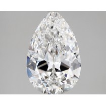 Lab Created 3.43 Carat D-VVS2 Pear Shaped Diamond Lab Created 3.43 Carat D-VVS2 Pear Shaped Diamond