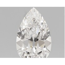 Lab Created 1.52 Carat D-VS1 Pear Shaped Diamond Lab Created 1.52 Carat D-VS1 Pear Shaped Diamond