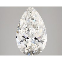 Lab Created 5.06 Carat F-VVS2 Pear Shaped Diamond Lab Created 5.06 Carat F-VVS2 Pear Shaped Diamond