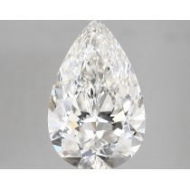 Lab Created 4.11 Carat F-VVS2 Pear Shaped Diamond Lab Created 4.11 Carat F-VVS2 Pear Shaped Diamond