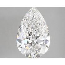 Lab Created 4.00 Carat E-VVS2 Pear Shaped Diamond Lab Created 4.00 Carat E-VVS2 Pear Shaped Diamond