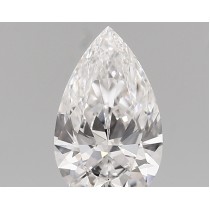 Lab Created 1.38 Carat D-VS1 Pear Shaped Diamond