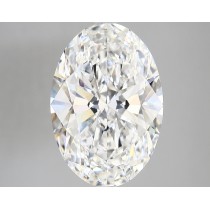 Lab Created 5.15 Carat E-VVS2 Oval Diamond Lab Created 5.15 Carat E-VVS2 Oval Diamond