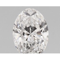Lab Created 1.13 Carat D-VVS2 Oval Diamond