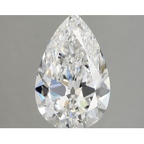 Lab Created 2.01 Carat D-VS1 Pear Shaped Diamond Lab Created 2.01 Carat D-VS1 Pear Shaped Diamond
