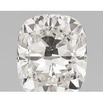 Lab Created 1.59 Carat F-VVS2 Cushion Cut Diamond