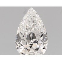 Lab Created 1.53 Carat D-VS1 Pear Shaped Diamond