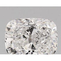 Lab Created 1.69 Carat D-VS1 Cushion Cut Diamond