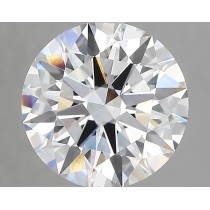 Lab Created 3.40 Carat E-VS1 Round Diamond