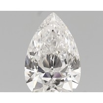 Lab Created 1.28 Carat D-VS1 Pear Shaped Diamond