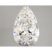 Lab Created 4.05 Carat F-VVS2 Pear Shaped Diamond Lab Created 4.05 Carat F-VVS2 Pear Shaped Diamond