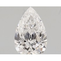 Lab Created 1.73 Carat D-VS1 Pear Shaped Diamond