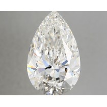 Lab Created 7.13 Carat F-VVS2 Pear Shaped Diamond