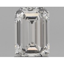 Lab Created 1.51 Carat E-VVS1 Emerald Cut Diamond Lab Created 1.51 Carat E-VVS1 Emerald Cut Diamond