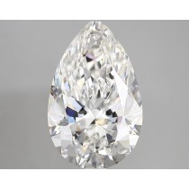 Lab Created 4.31 Carat G-VS1 Pear Shaped Diamond