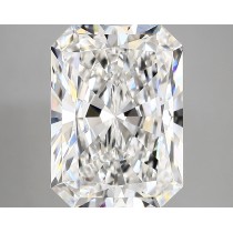 Lab Created 6.22 Carat F-VVS2 Radiant Cut Diamond