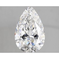 Lab Created 2.33 Carat D-VS1 Pear Shaped Diamond