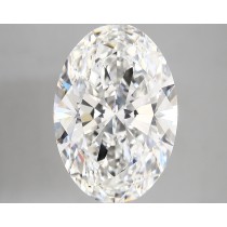 Lab Created 6.31 Carat F-VVS2 Oval Diamond Lab Created 6.31 Carat F-VVS2 Oval Diamond