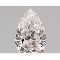 Lab Created 1.45 Carat D-VS1 Pear Shaped Diamond