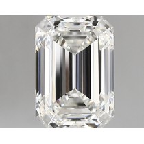 Lab Created 1.65 Carat G-VVS2 Emerald Cut Diamond