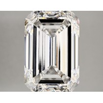 Lab Created 6.01 Carat F-VS1 Emerald Cut Diamond Lab Created 6.01 Carat F-VS1 Emerald Cut Diamond