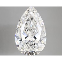 Lab Created 7.54 Carat F-VVS2 Pear Shaped Diamond