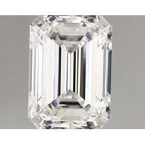 Lab Created 1.57 Carat E-VS2 Emerald Cut Diamond Lab Created 1.57 Carat E-VS2 Emerald Cut Diamond