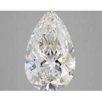Lab Created 5.02 Carat F-VVS2 Pear Shaped Diamond Lab Created 5.02 Carat F-VVS2 Pear Shaped Diamond