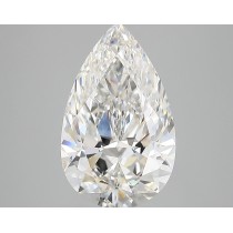 Lab Created 4.26 Carat F-VVS2 Pear Shaped Diamond Lab Created 4.26 Carat F-VVS2 Pear Shaped Diamond