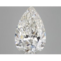 Lab Created 6.35 Carat G-VS1 Pear Shaped Diamond