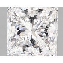 Lab Created 2.83 Carat D-VVS2 Princess Cut Diamond Lab Created 2.83 Carat D-VVS2 Princess Cut Diamond