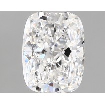 Lab Created 1.45 Carat D-VVS2 Cushion Cut Diamond Lab Created 1.45 Carat D-VVS2 Cushion Cut Diamond