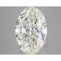 Lab Created 6.11 Carat G-VVS2 Oval Diamond Lab Created 6.11 Carat G-VVS2 Oval Diamond