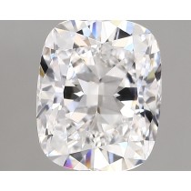 Lab Created 1.63 Carat D-VVS1 Cushion Cut Diamond Lab Created 1.63 Carat D-VVS1 Cushion Cut Diamond