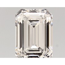 Lab Created 1.54 Carat D-VVS2 Emerald Cut Diamond