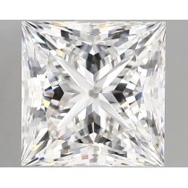 Lab Created 4.37 Carat F-VVS2 Princess Cut Diamond Lab Created 4.37 Carat F-VVS2 Princess Cut Diamond
