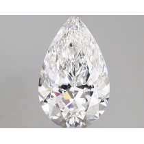 Lab Created 2.46 Carat D-VS1 Pear Shaped Diamond Lab Created 2.46 Carat D-VS1 Pear Shaped Diamond