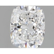 Lab Created 1.56 Carat D-VVS2 Cushion Cut Diamond