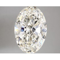 Lab Created 5.18 Carat G-VVS2 Oval Diamond
