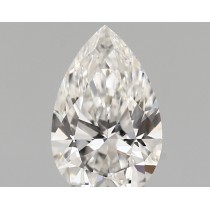 Lab Created 1.58 Carat D-VS1 Pear Shaped Diamond