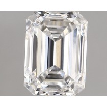 Lab Created 1.64 Carat D-VVS2 Emerald Cut Diamond Lab Created 1.64 Carat D-VVS2 Emerald Cut Diamond