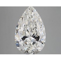 Lab Created 5.19 Carat F-VVS2 Pear Shaped Diamond Lab Created 5.19 Carat F-VVS2 Pear Shaped Diamond