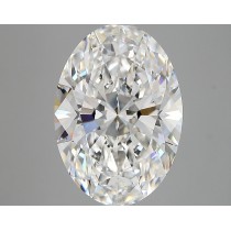Lab Created 5.23 Carat E-VVS2 Oval Diamond Lab Created 5.23 Carat E-VVS2 Oval Diamond