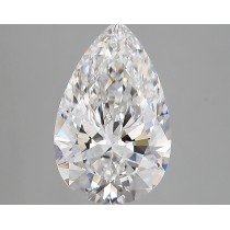Lab Created 3.03 Carat E-VVS2 Pear Shaped Diamond Lab Created 3.03 Carat E-VVS2 Pear Shaped Diamond