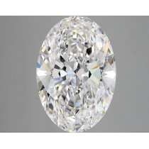 Lab Created 5.18 Carat E-VS1 Oval Diamond Lab Created 5.18 Carat E-VS1 Oval Diamond