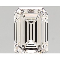 Lab Created 1.22 Carat D-VS1 Emerald Cut Diamond